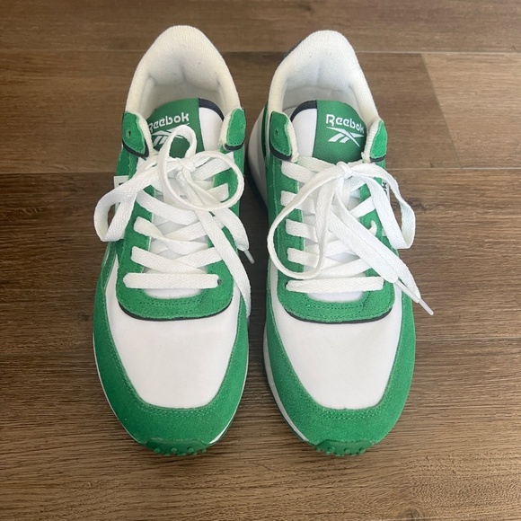 Reebok Suede Forte Racer Sneakers - Size US 7.5 / UK 5 / EU 38 - Picture 4 of 13